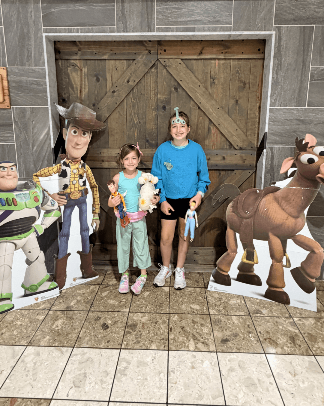 More costume contest participants at movie morning